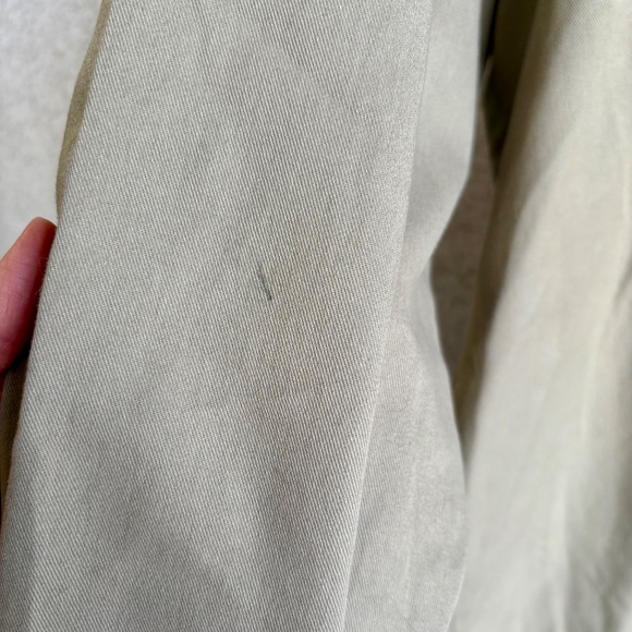 Vintage Dickies Men's L Khaki Work Shirt‎ Long Sleeve Button Down Y2K Utility - Picture 8 of 9